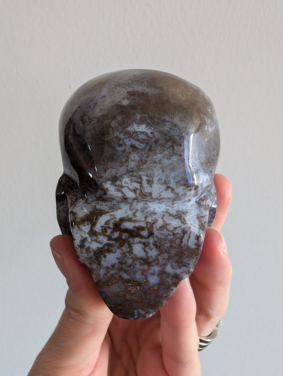 Thumbnail: Ocean Jasper Skull Carving