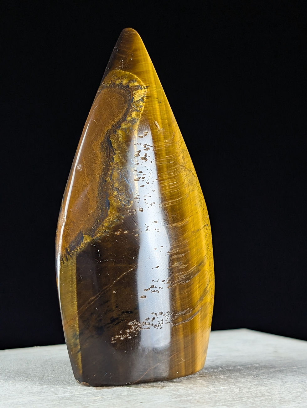 Thumbnail: Tiger Eye Freeform Teardrop