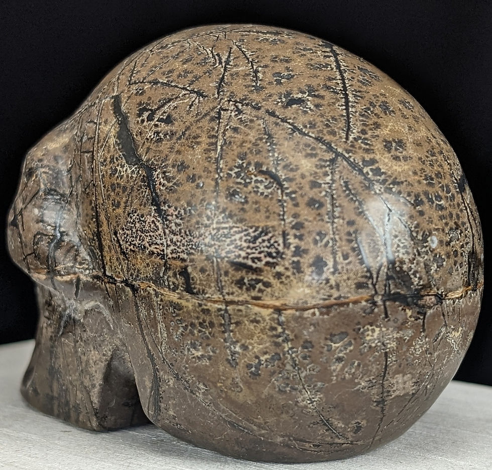 Thumbnail: Picture Stone Skull Carving