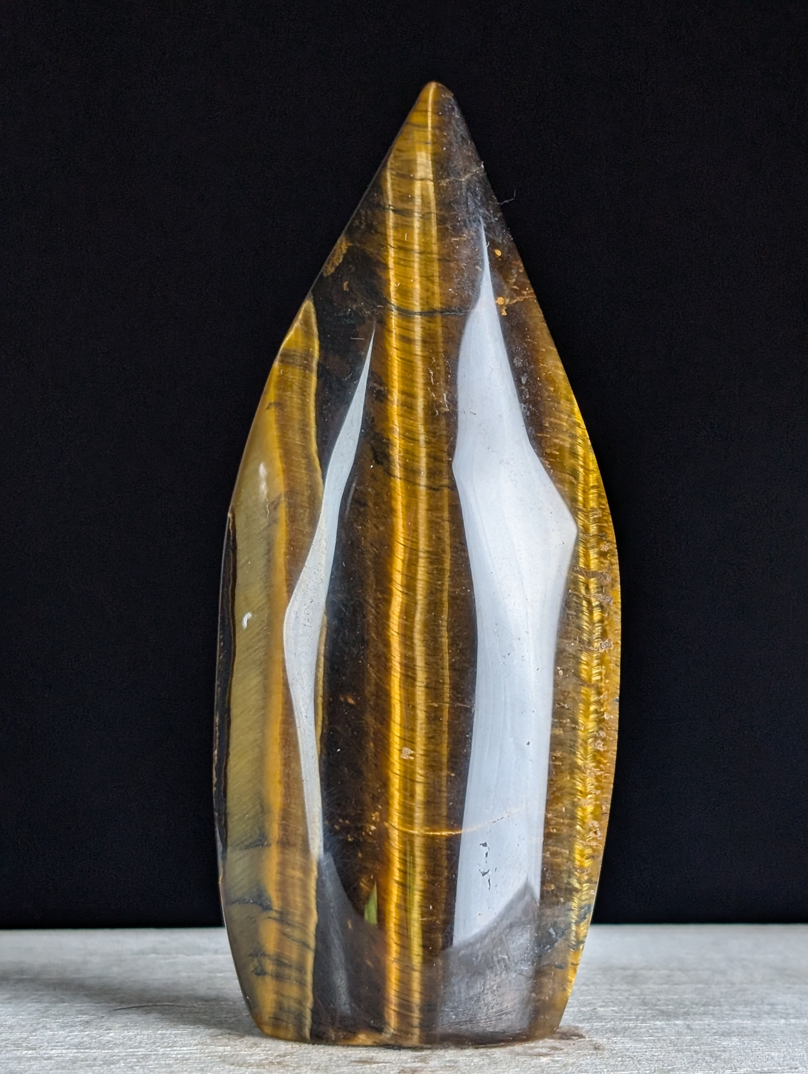 Tiger Eye Freeform Teardrop