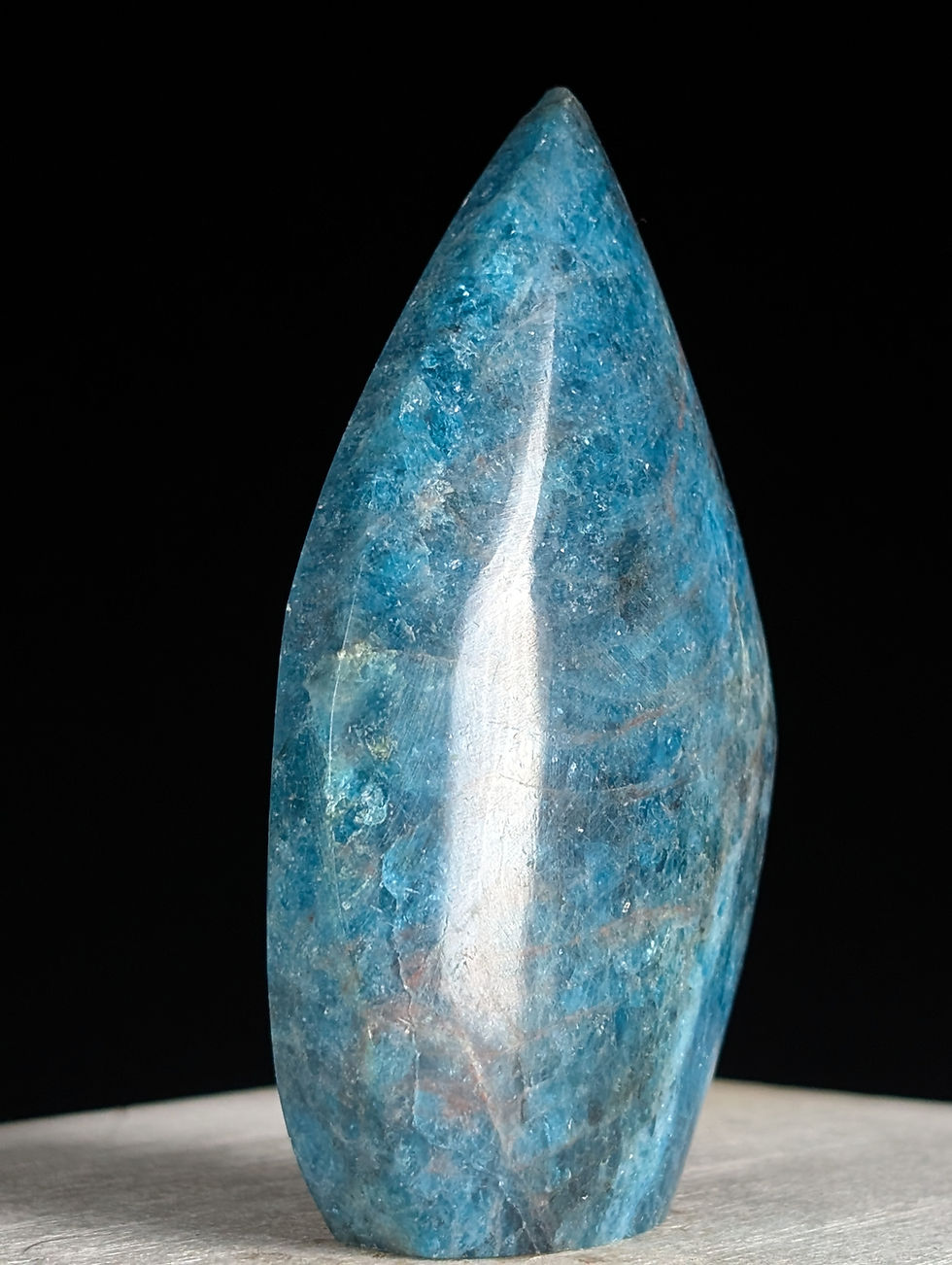 Thumbnail: Blue Apatite Freeform Teardrop