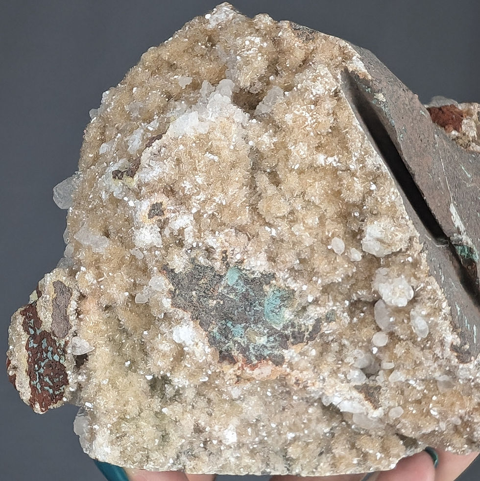 Thumbnail: Apophyllite Cluster