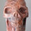 Thumbnail: Antique Pink Agate Skull Carving