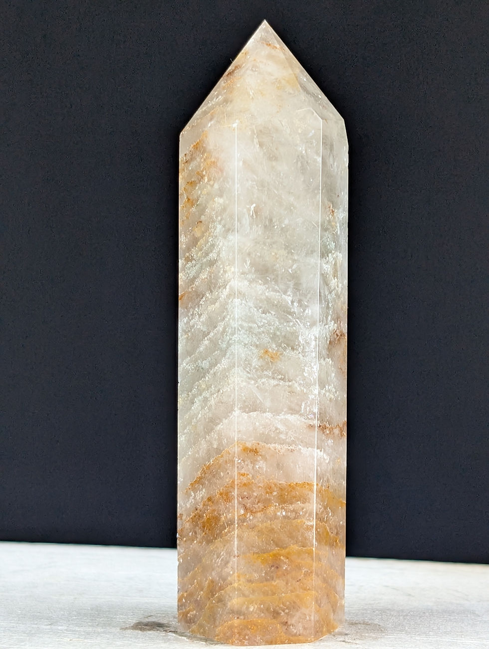 Thumbnail: Thousand Layer Quartz Tower   Lodolite