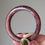 Thumbnail: Strawberry Quartz Bracelet Size 6.908