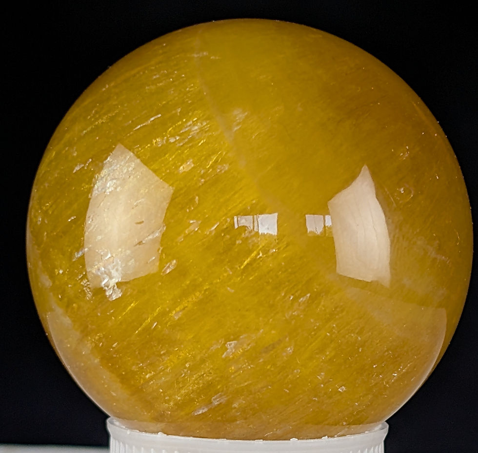 Thumbnail: Yellow Fluorite Sphere