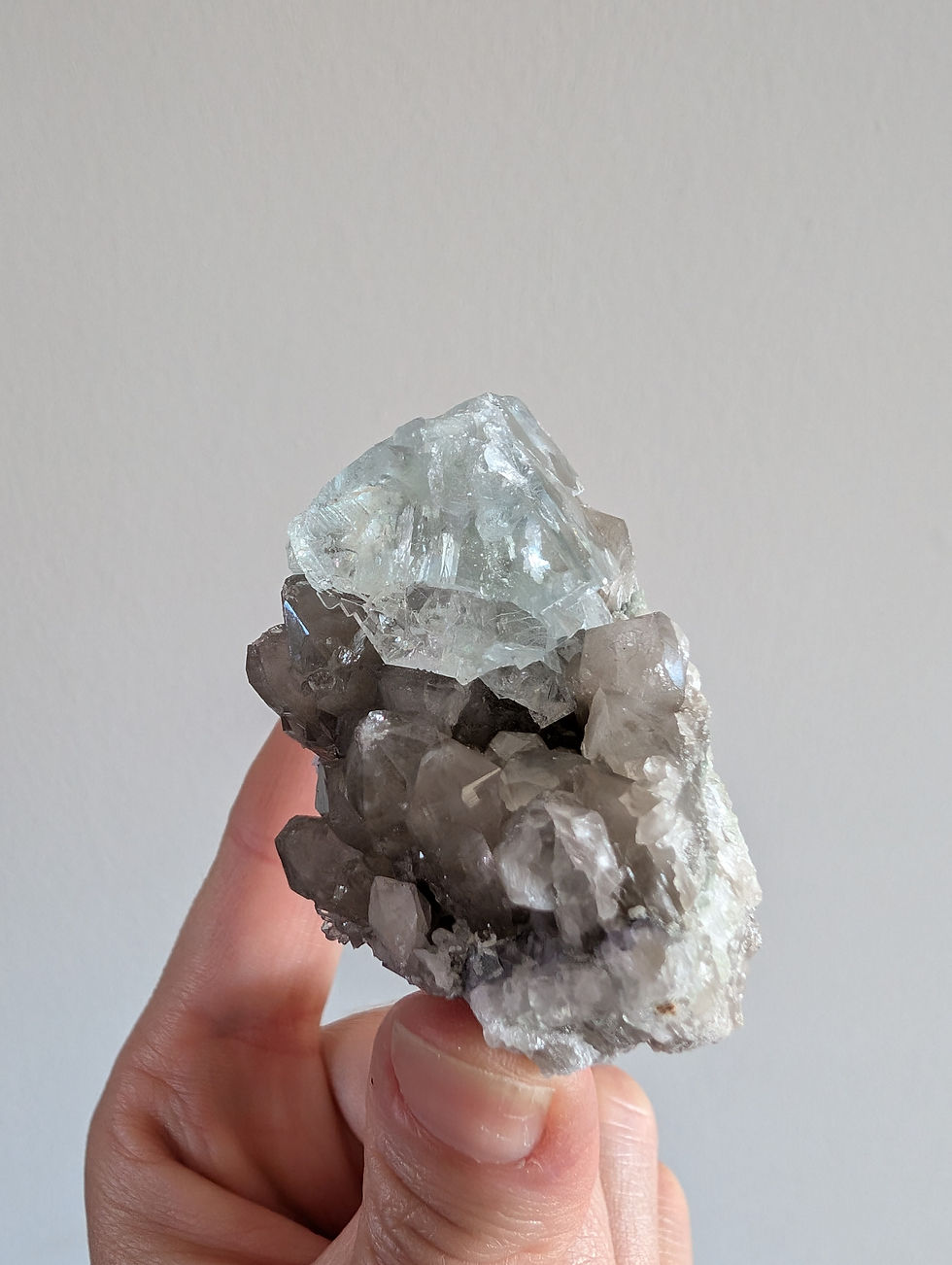 Thumbnail: Green Fluorite Cluster Smokey