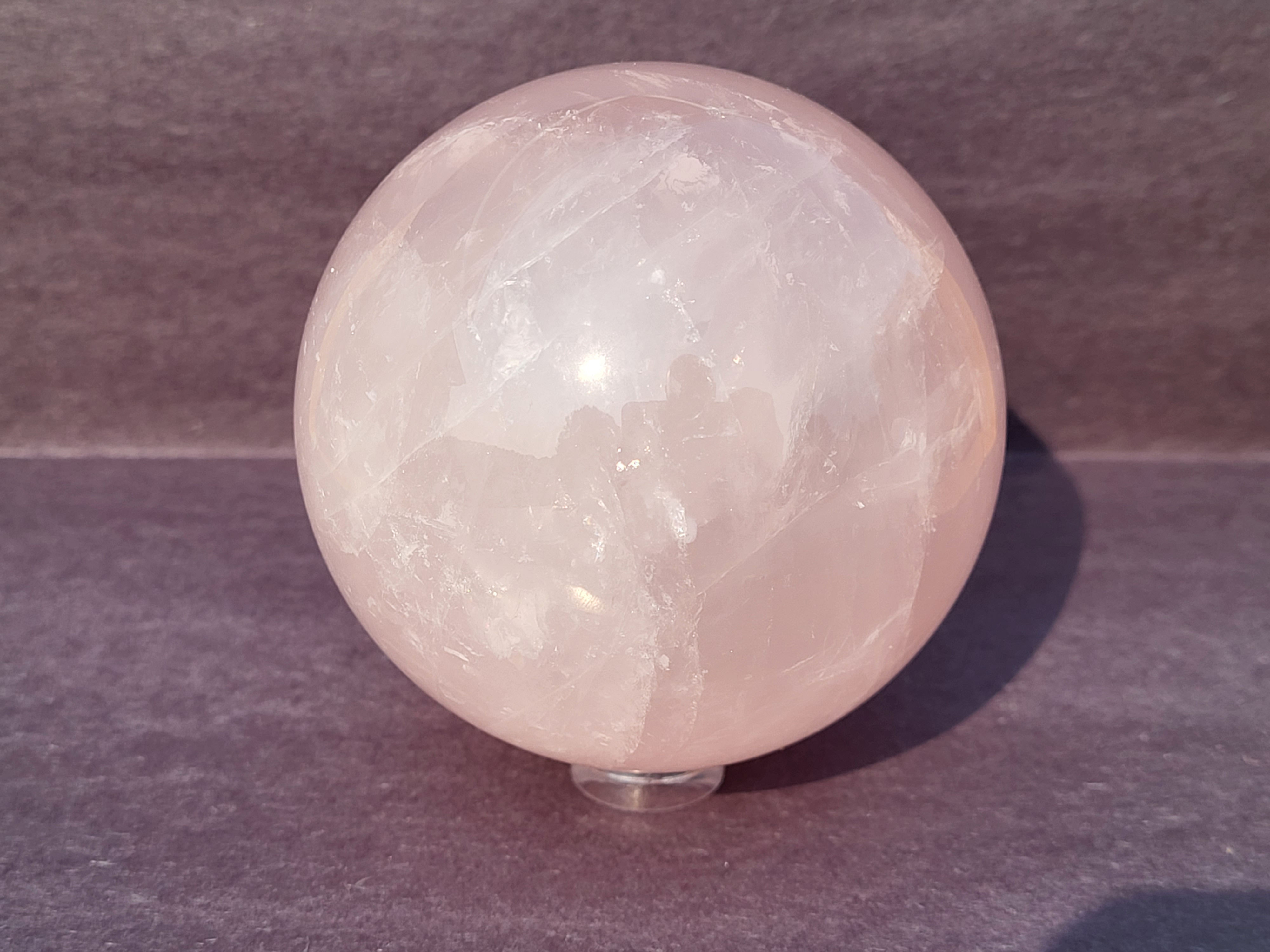 Rose Quartz Sphere
