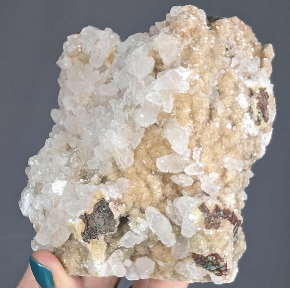 Thumbnail: Apophyllite Cluster