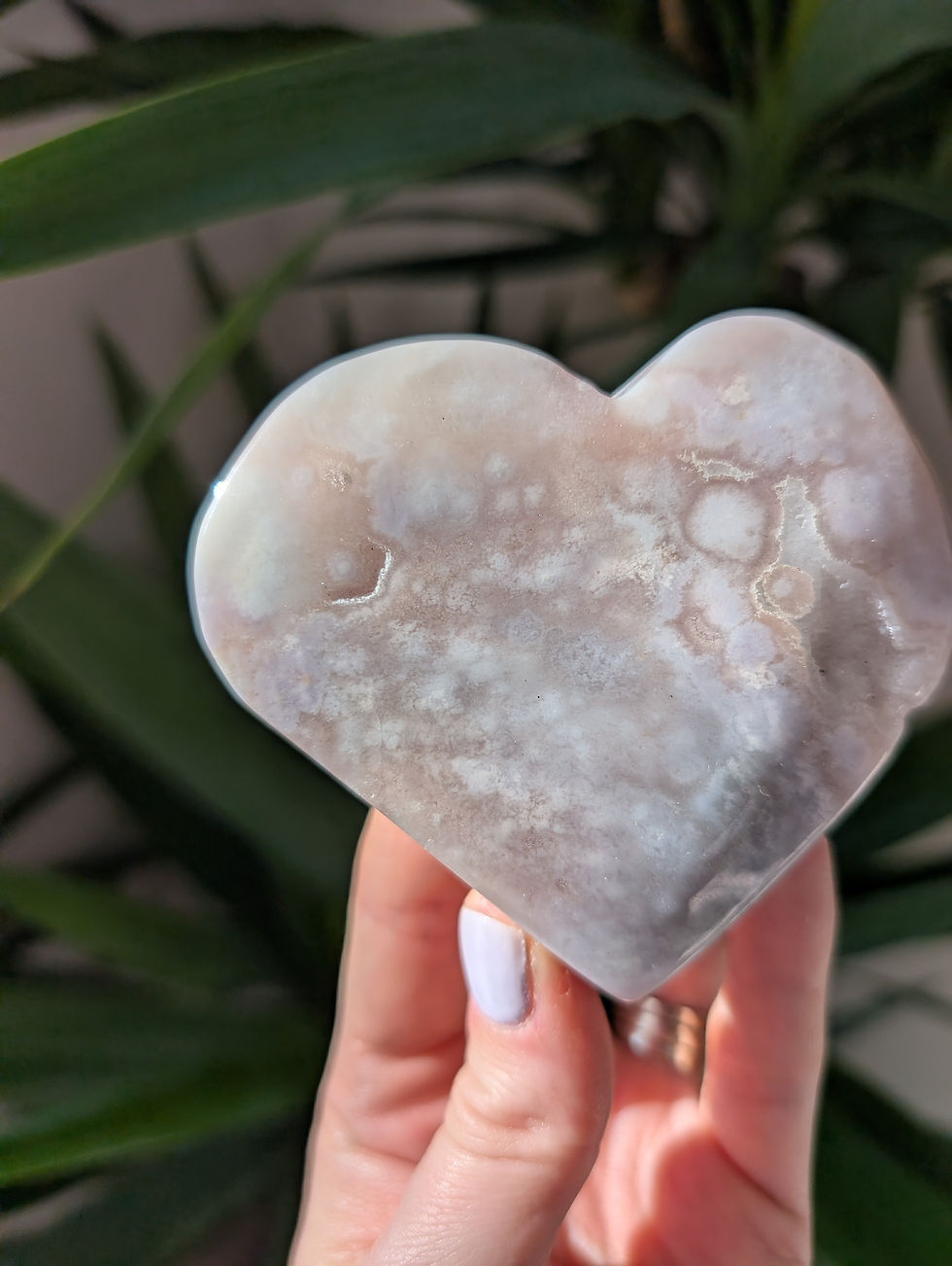 Thumbnail: Pink Amethyst Heart Carving