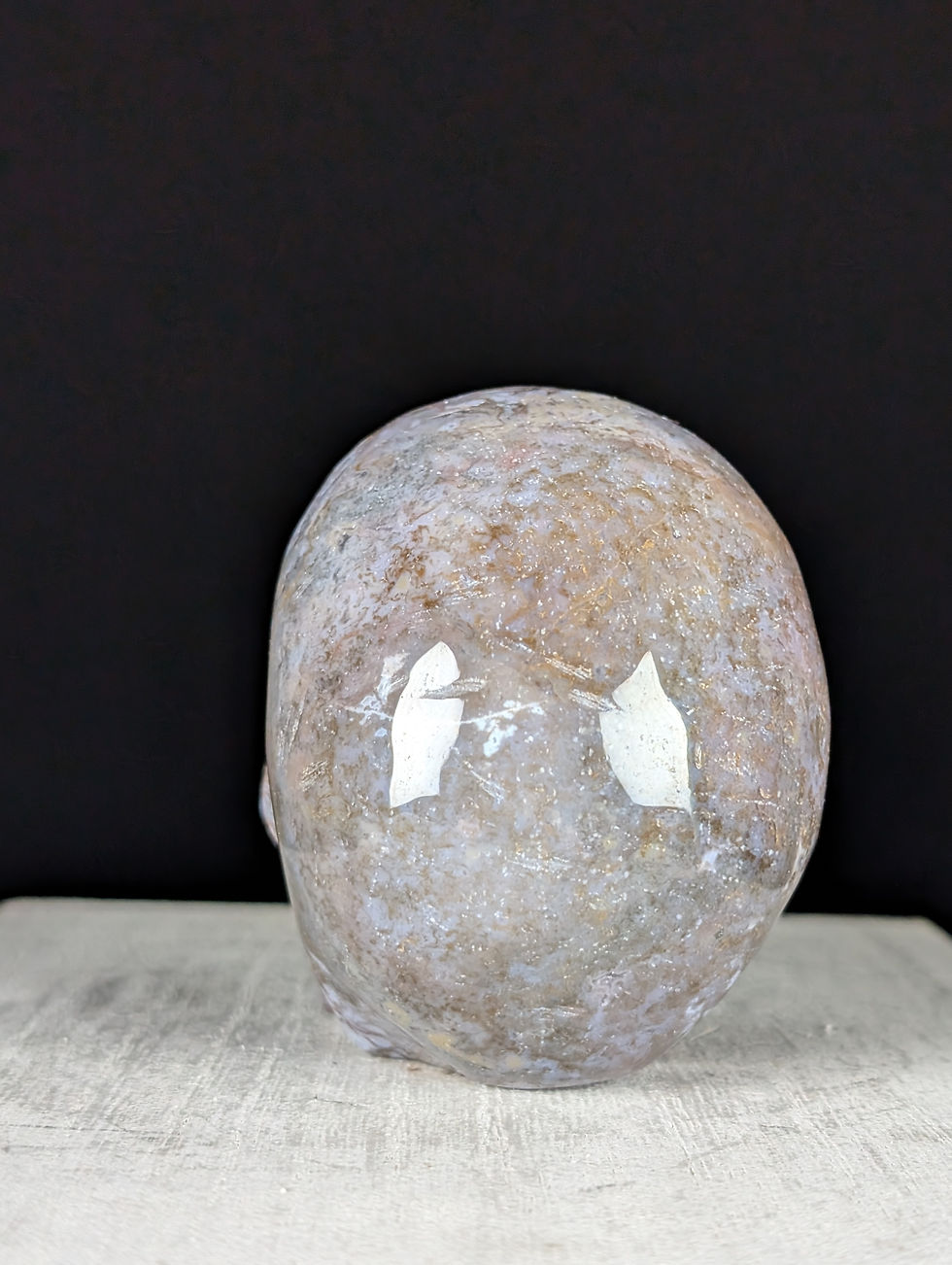 Thumbnail: Ocean Jasper Skull Carving