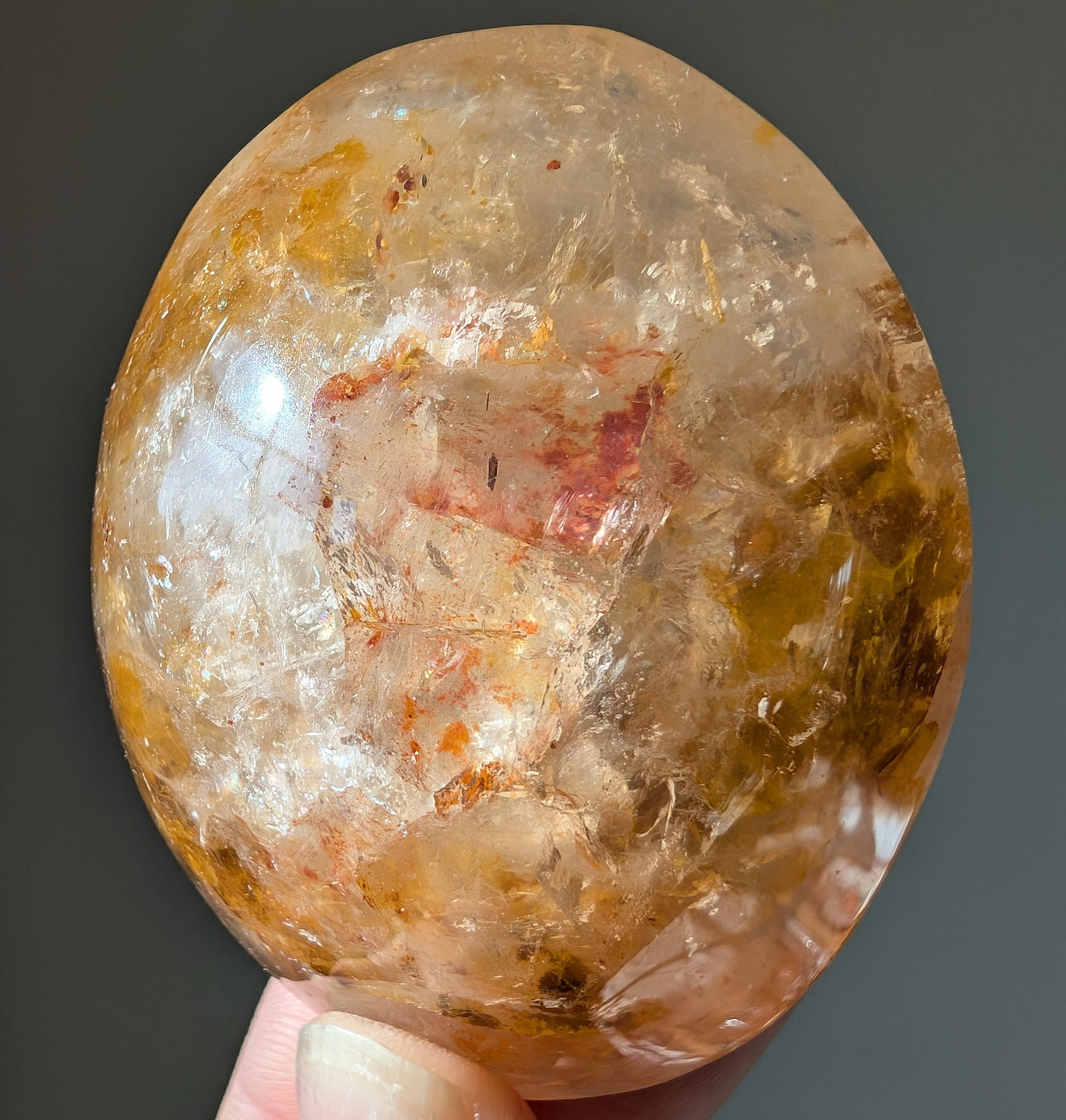 Golden Healer Palmstone