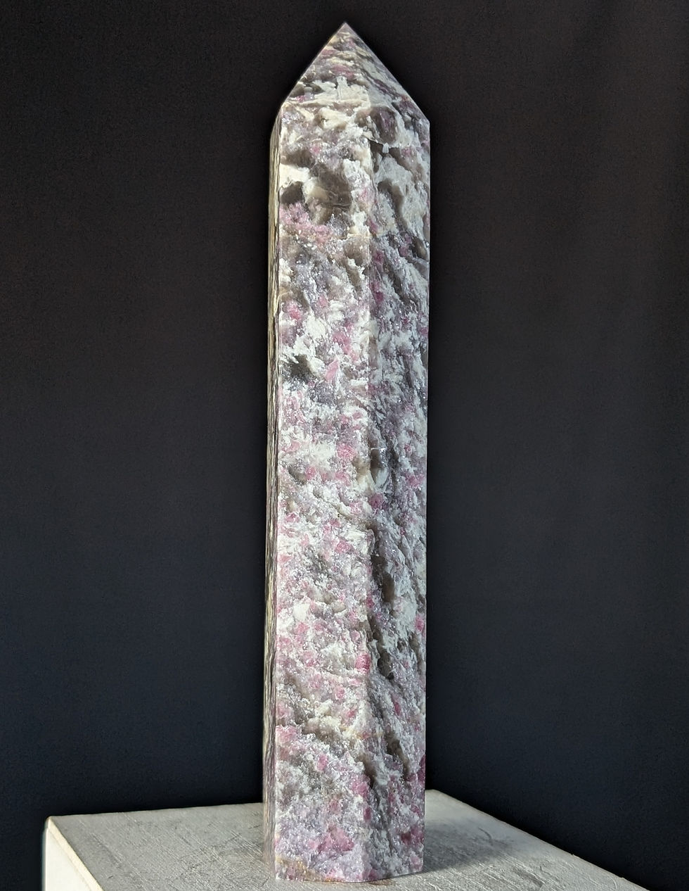 Pink Tourmaline Tower