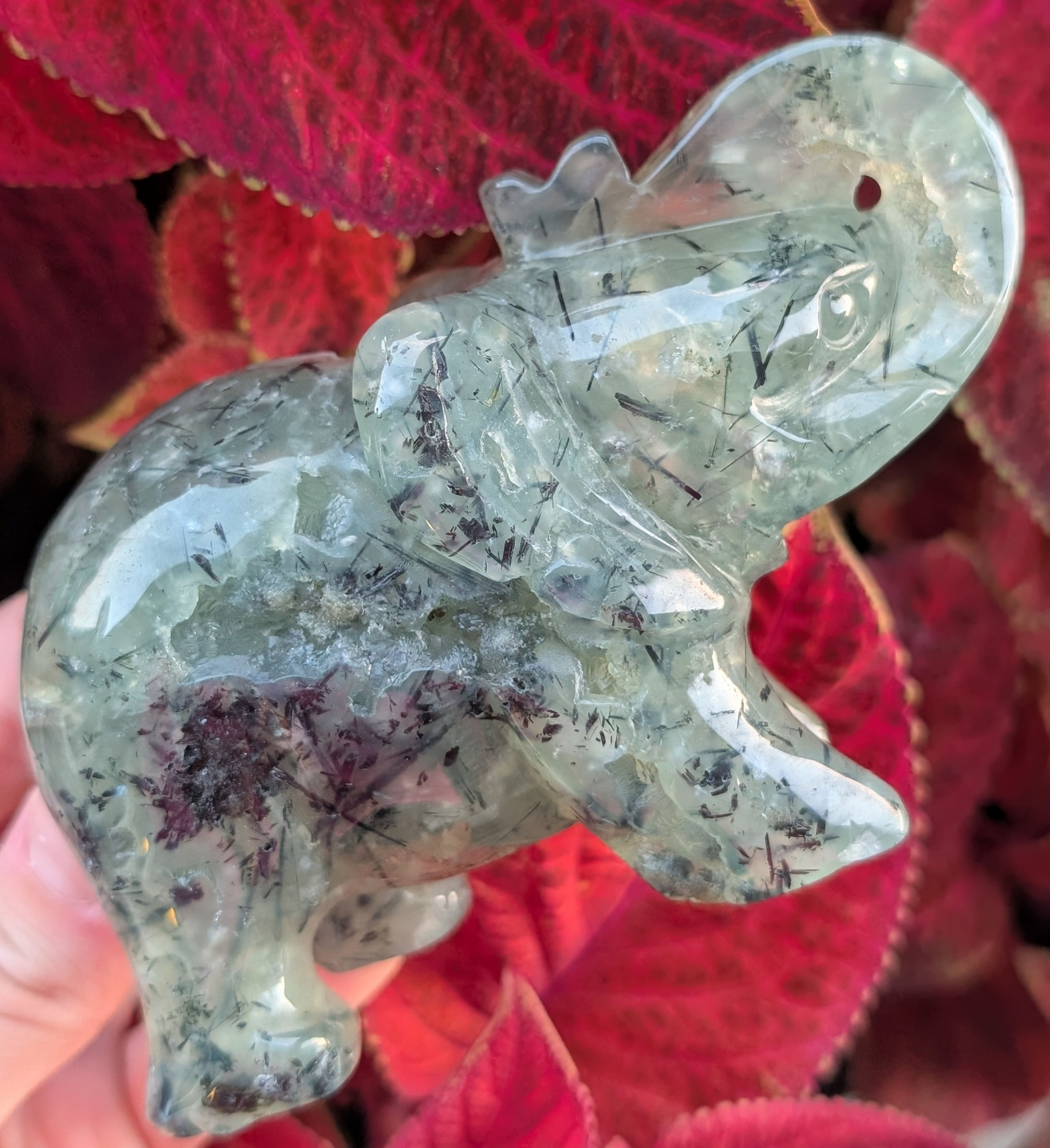 Prehnite Elephant