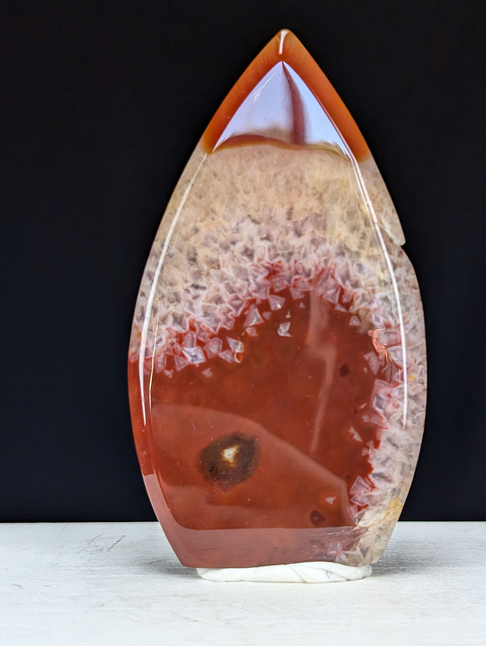 Thumbnail: Carnelian Freeform Teardrop