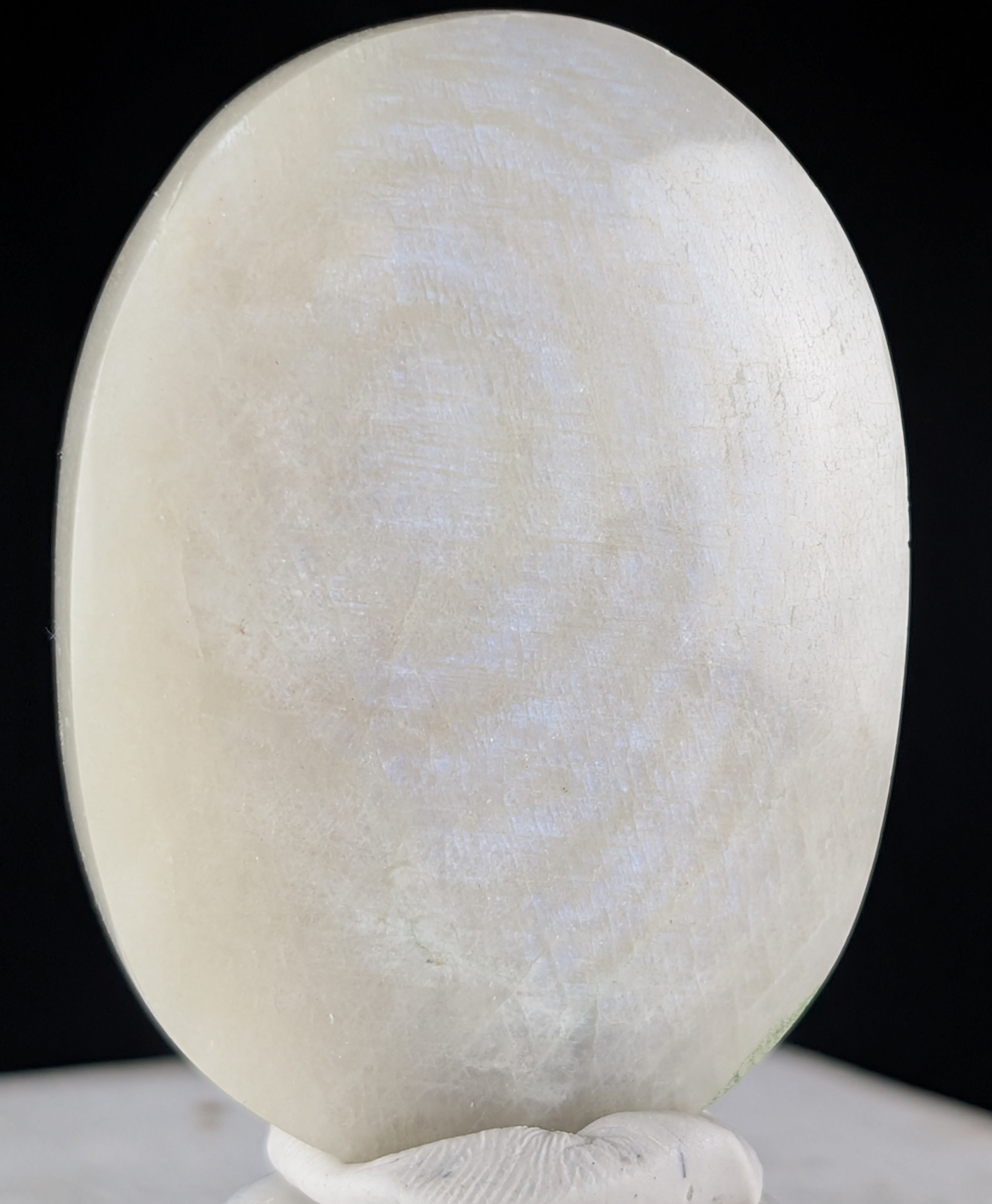 Moonstone Palm Stone