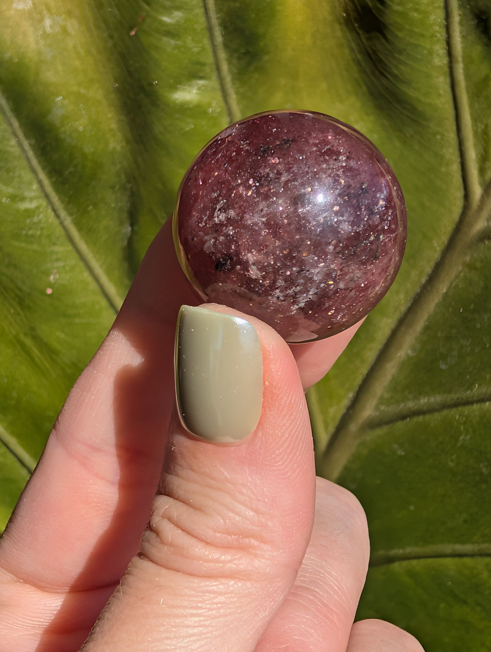 Thumbnail: Strawberry Quartz Sphere