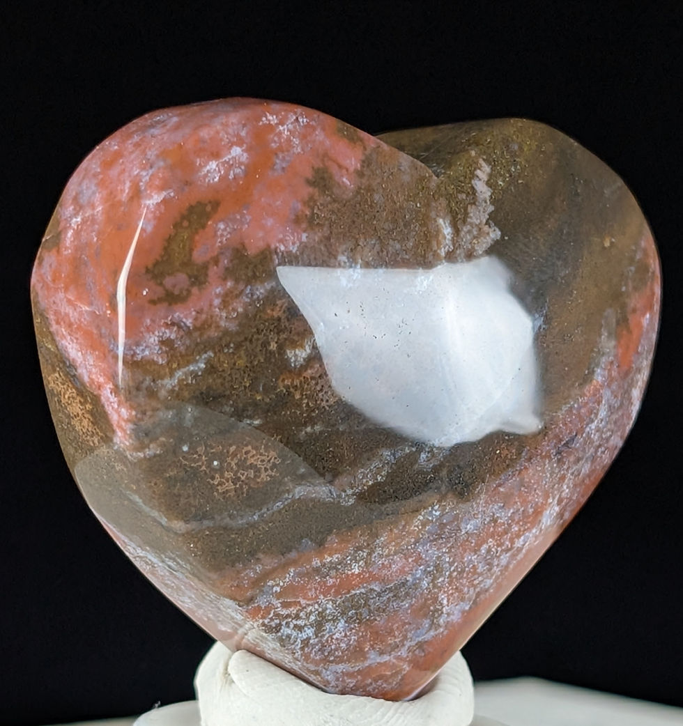 Thumbnail: Ocean Jasper Heart Carving