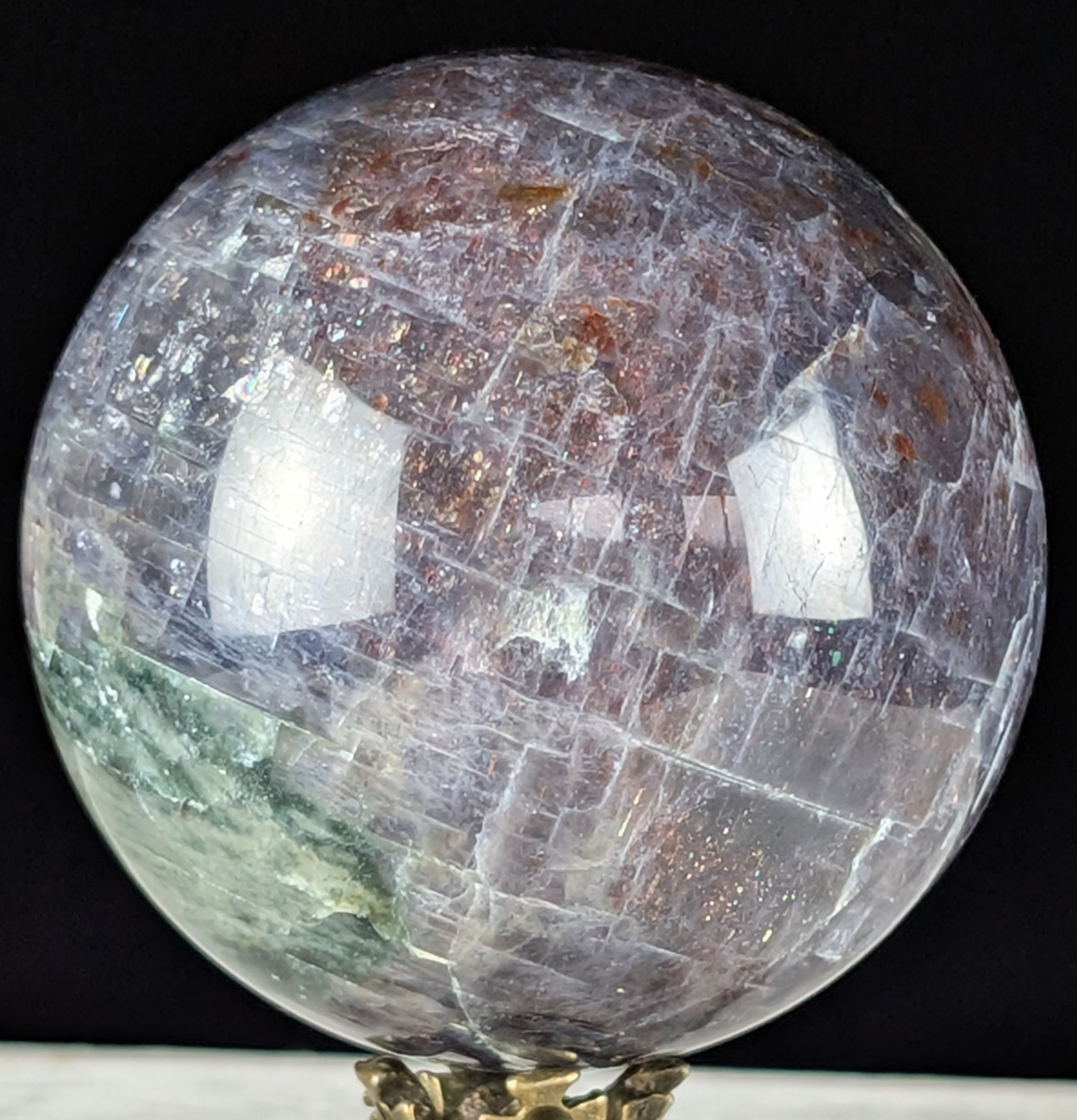 Iolite Cordierite Sphere