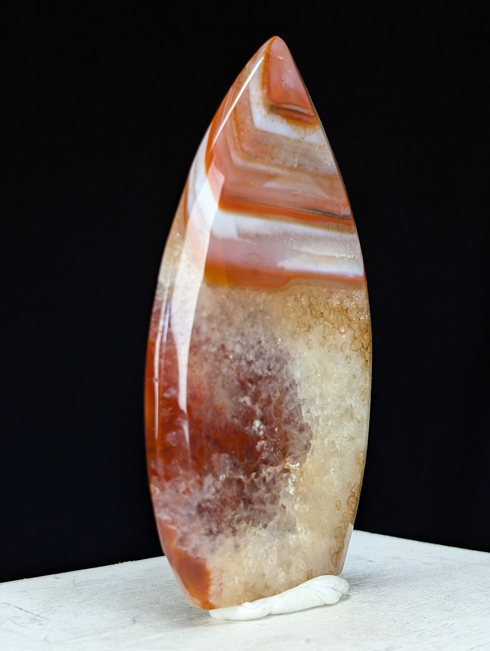 Thumbnail: Carnelian Freeform Teardrop