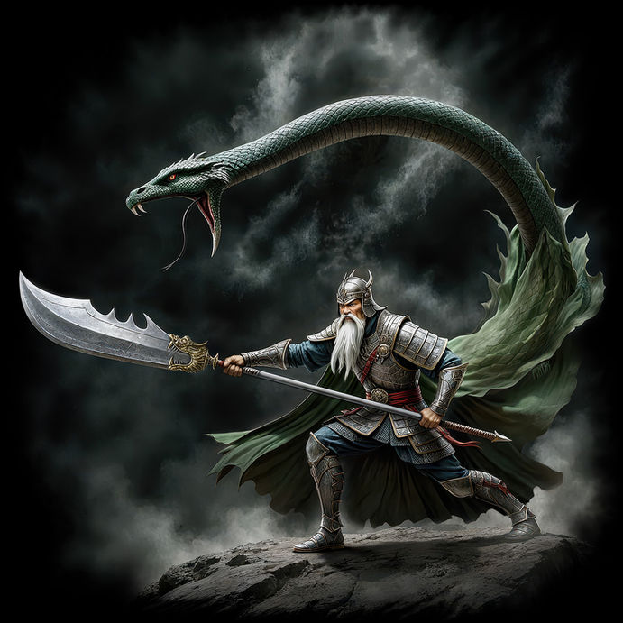 Fantasy artwork for merch for Kung Fu Club