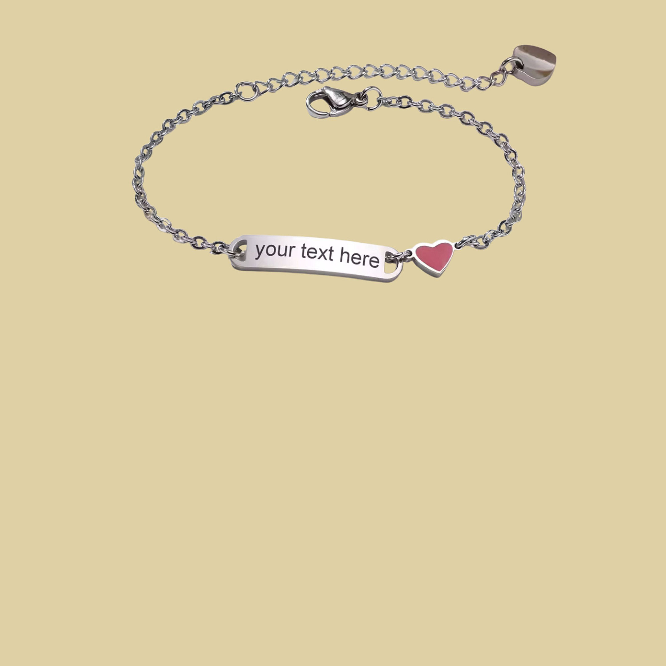 Kids Nameplate Bracelet