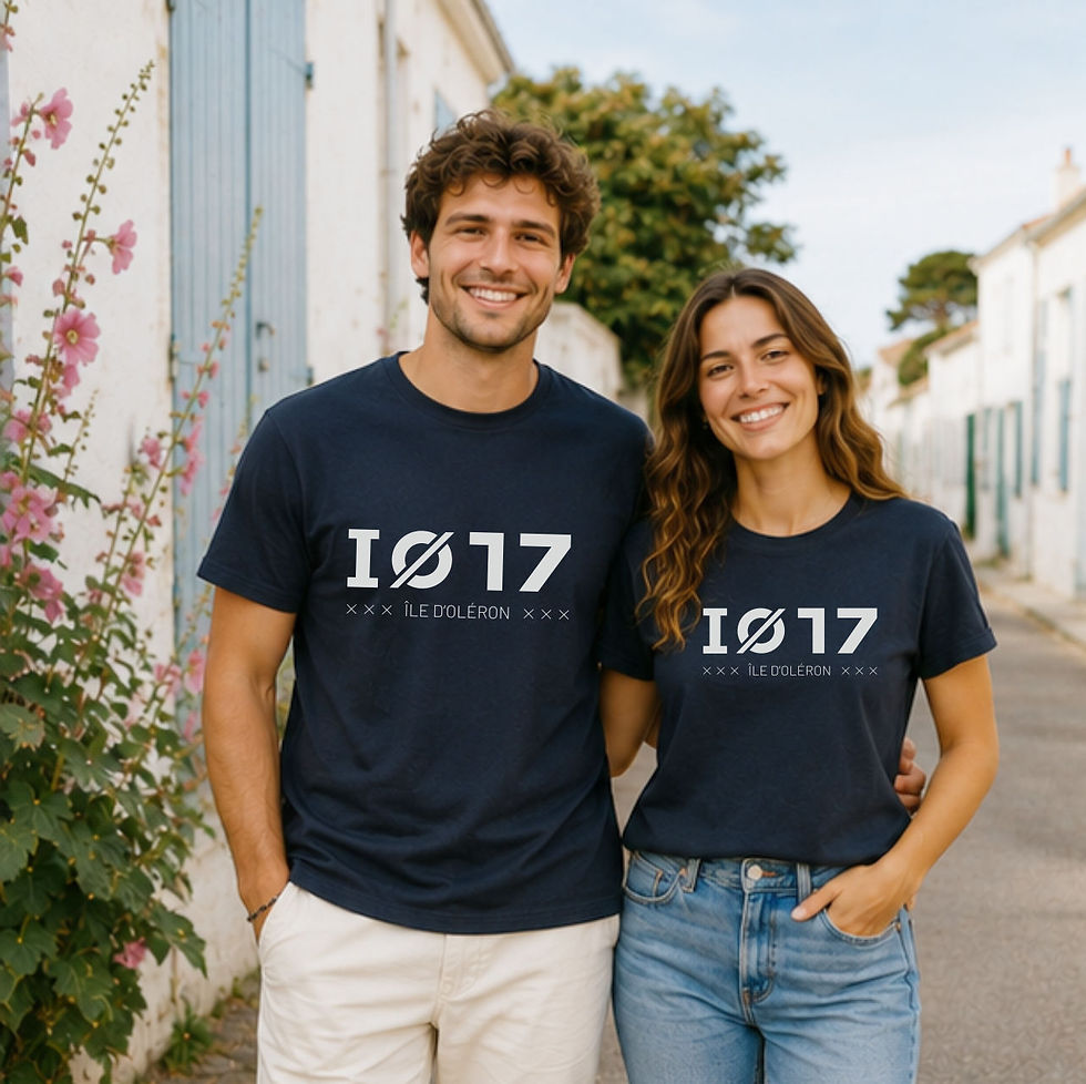 Miniature : Tee-shirt Logo Ile d'Oléron "IØ17"