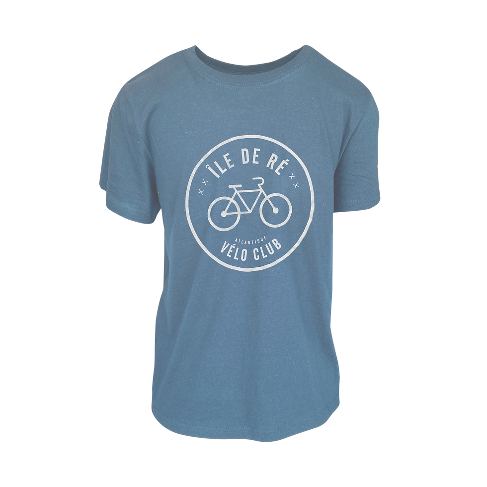Miniature : T-shirt ciel avec logo vélo club Ré17