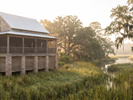 Johns Island SC home with vented crawl space near marshland, illustrating humidity source affecting AC performance