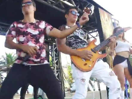 Som Di Truck animou o Imbuí com seu rock pop