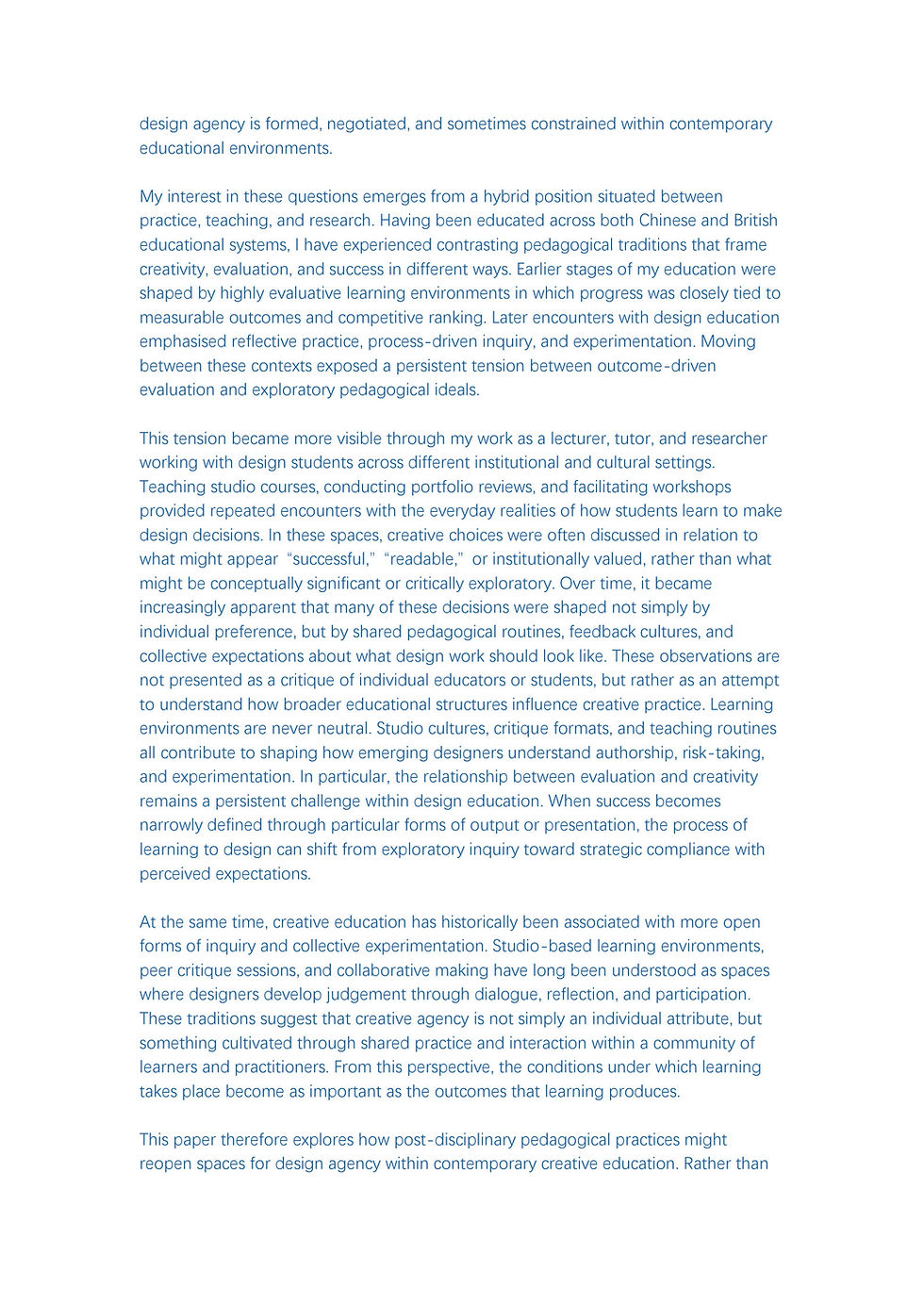 Lemon Xueli Tang_Reclaiming Design Agency through Post-Disciplinary Creative Pedagogies_2.