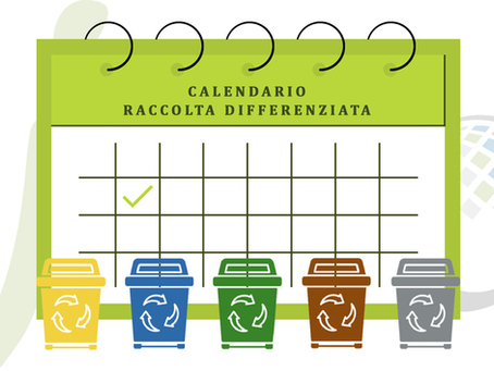 Calendario Raccolta Differenziata Utenze Domestiche Ottobre-Novembre-Dicembre