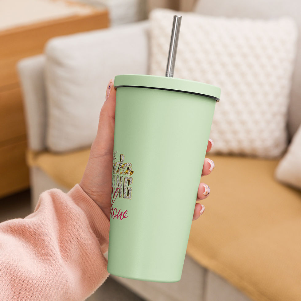 Thumbnail: Wanda Ewing Show Insulated tumbler with a straw