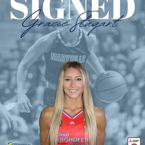 NBL1 Rockhampton CQ University Cyclones Sign GRACIE STUGART