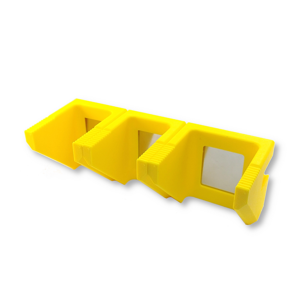Miniatura: MHS Uchwyt magnetyczny na pistolet Żółty