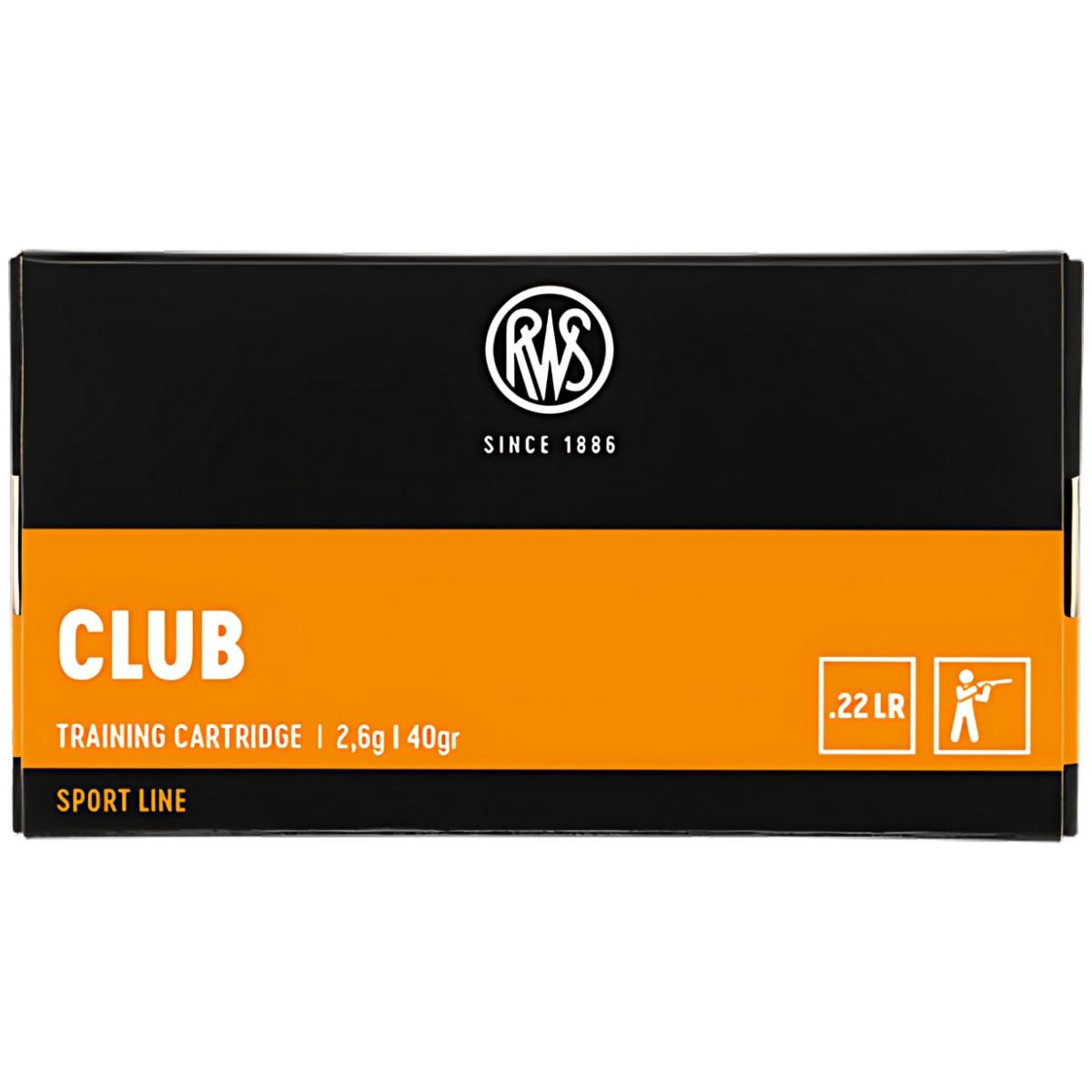 RWS .22lr CLUB 40gr/2,6g