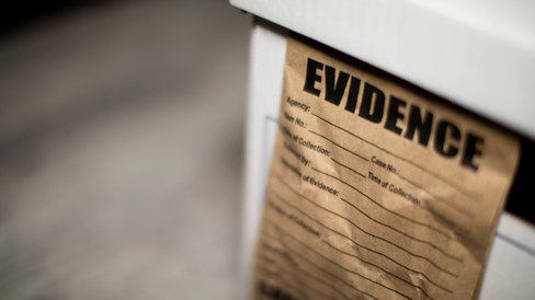 box of evidence