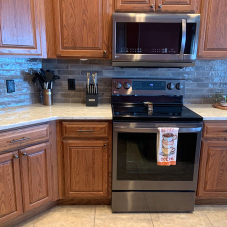 New Kitchen Backsplash, Edwardsburg, Michigan
