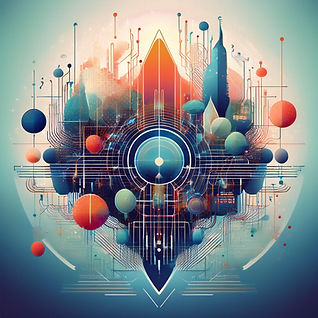 A graphic that depicts how AI adoption practices in the present share similarities to tech