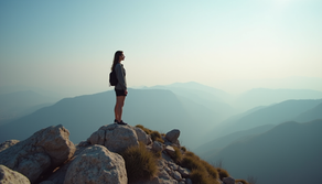 Freedom lifestyle of a digital nomad