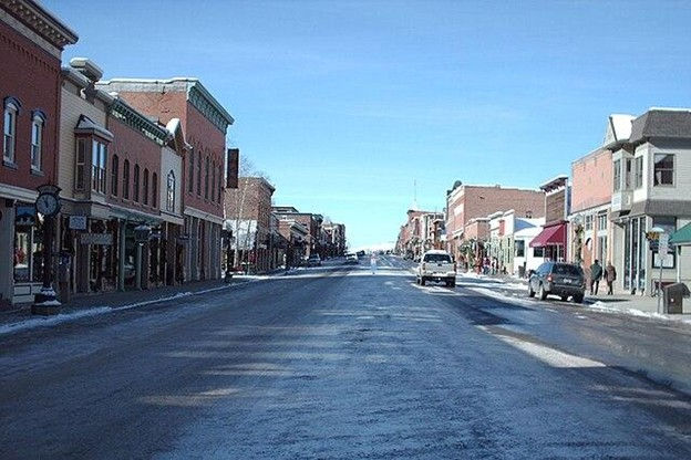 Main Street in beautiful Telluride, Colorado