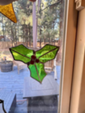 Holly ornament 