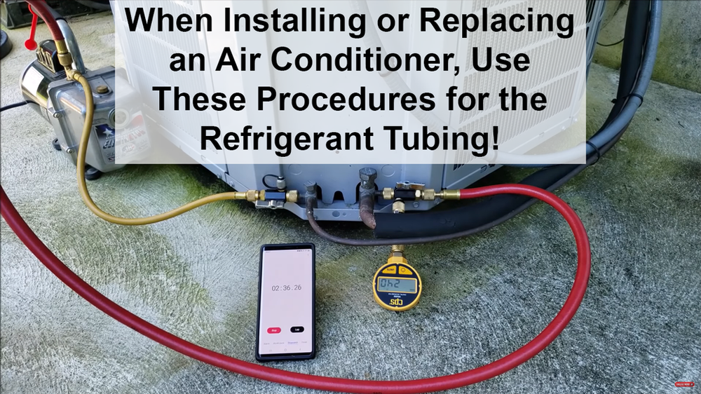 When Installing or Replacing an Air Conditioner, Use These Procedures