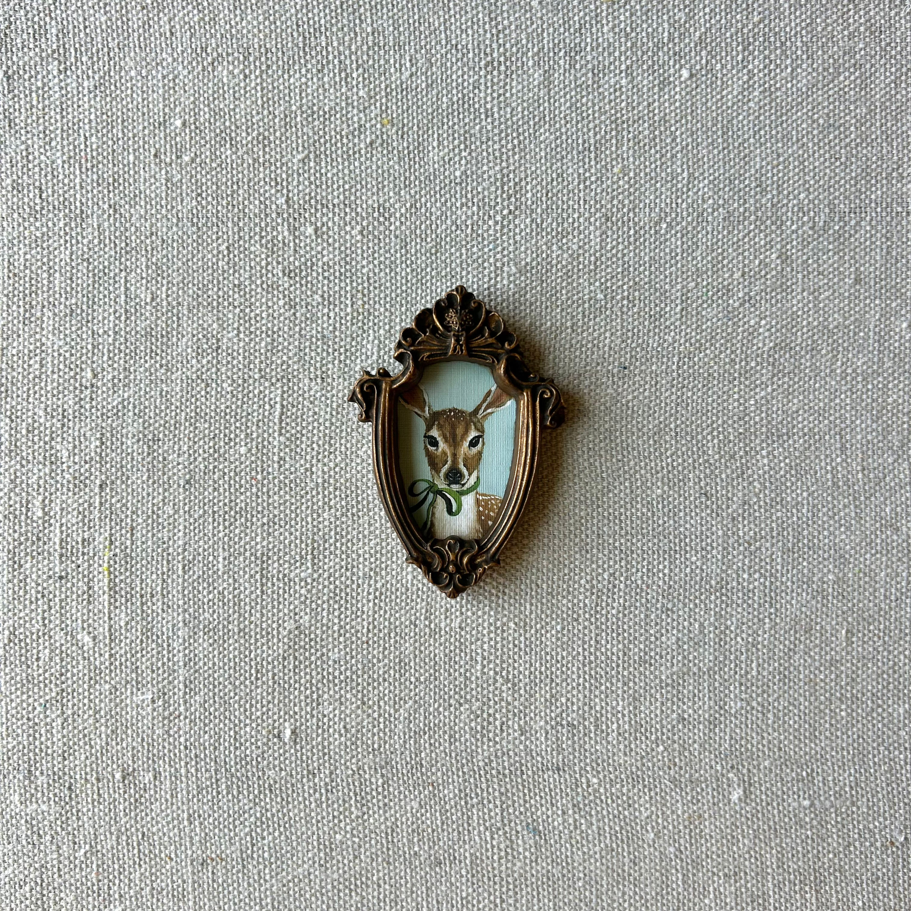 Mini Gallery Magnet, “A Fawn Named Clover”