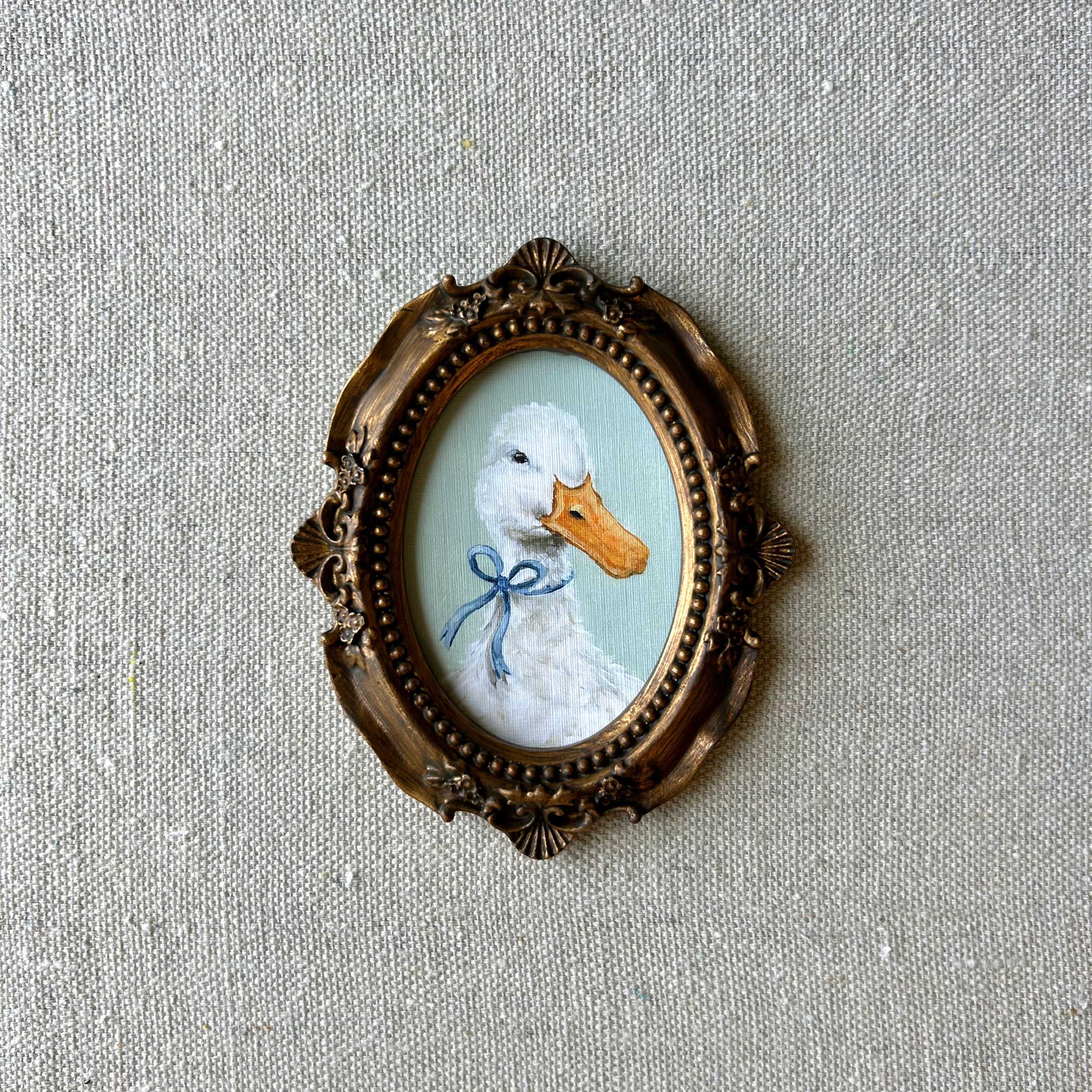 Mini Gallery Magnet, “A Duck Named Bell”