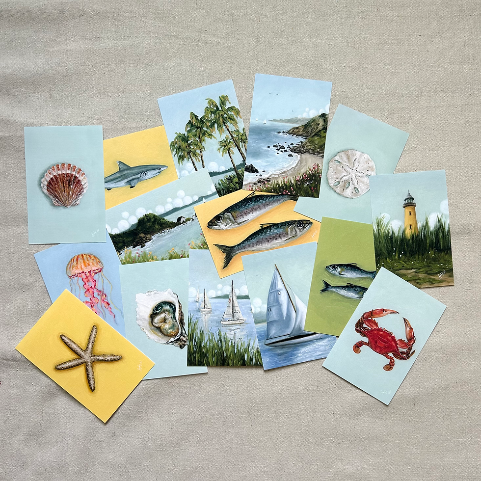 Thumbnail: “Yellow of the Harbor” Print