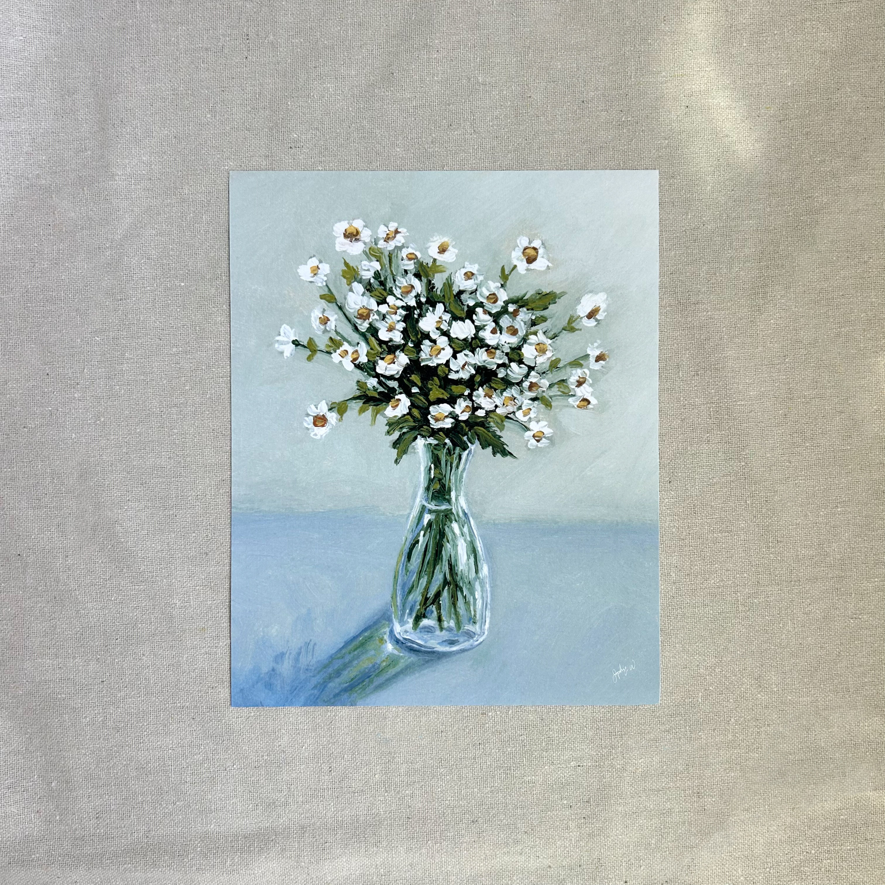 “Grocery Store Flowers” Print 