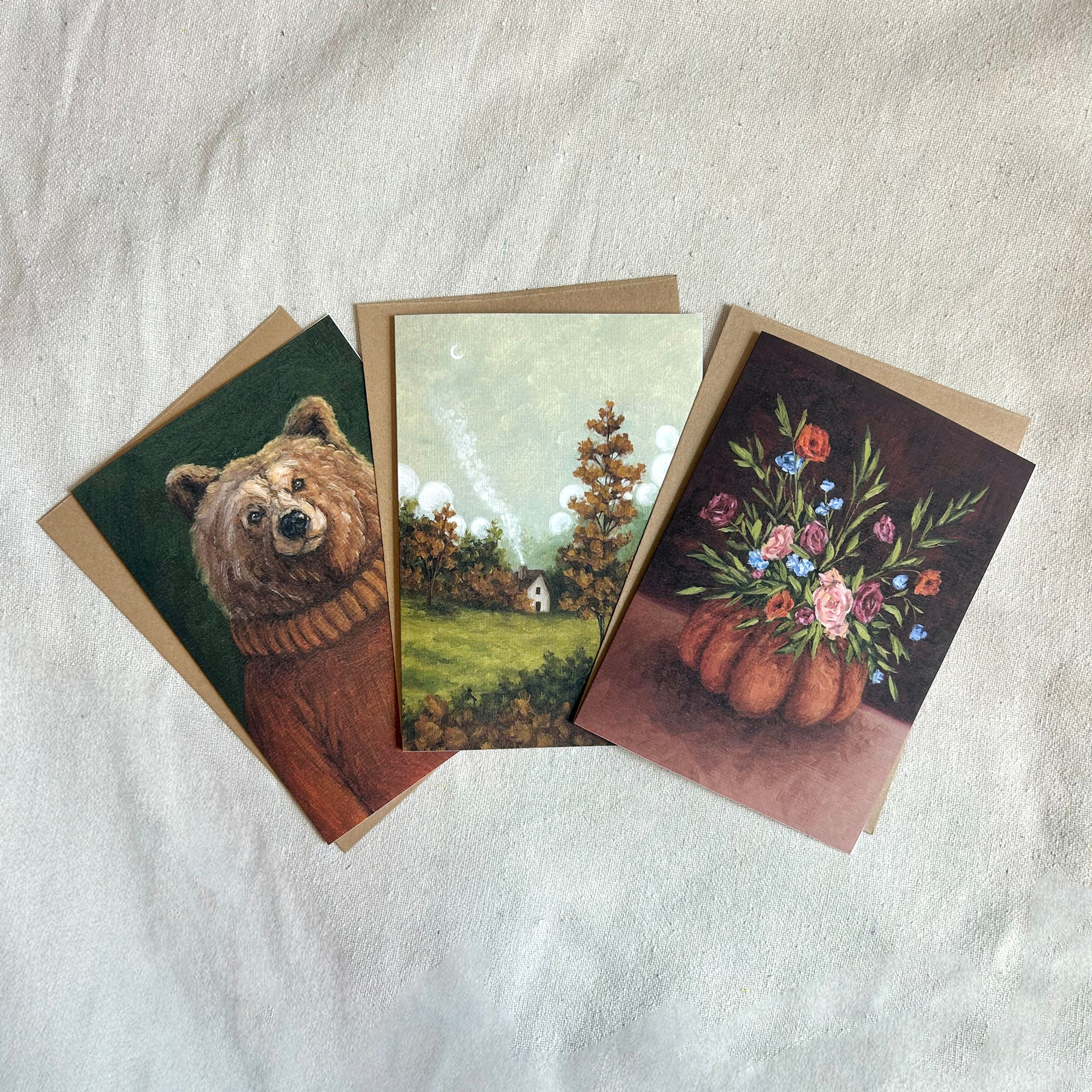 “Letters to the Leaves” Frameable Greeting Card Set