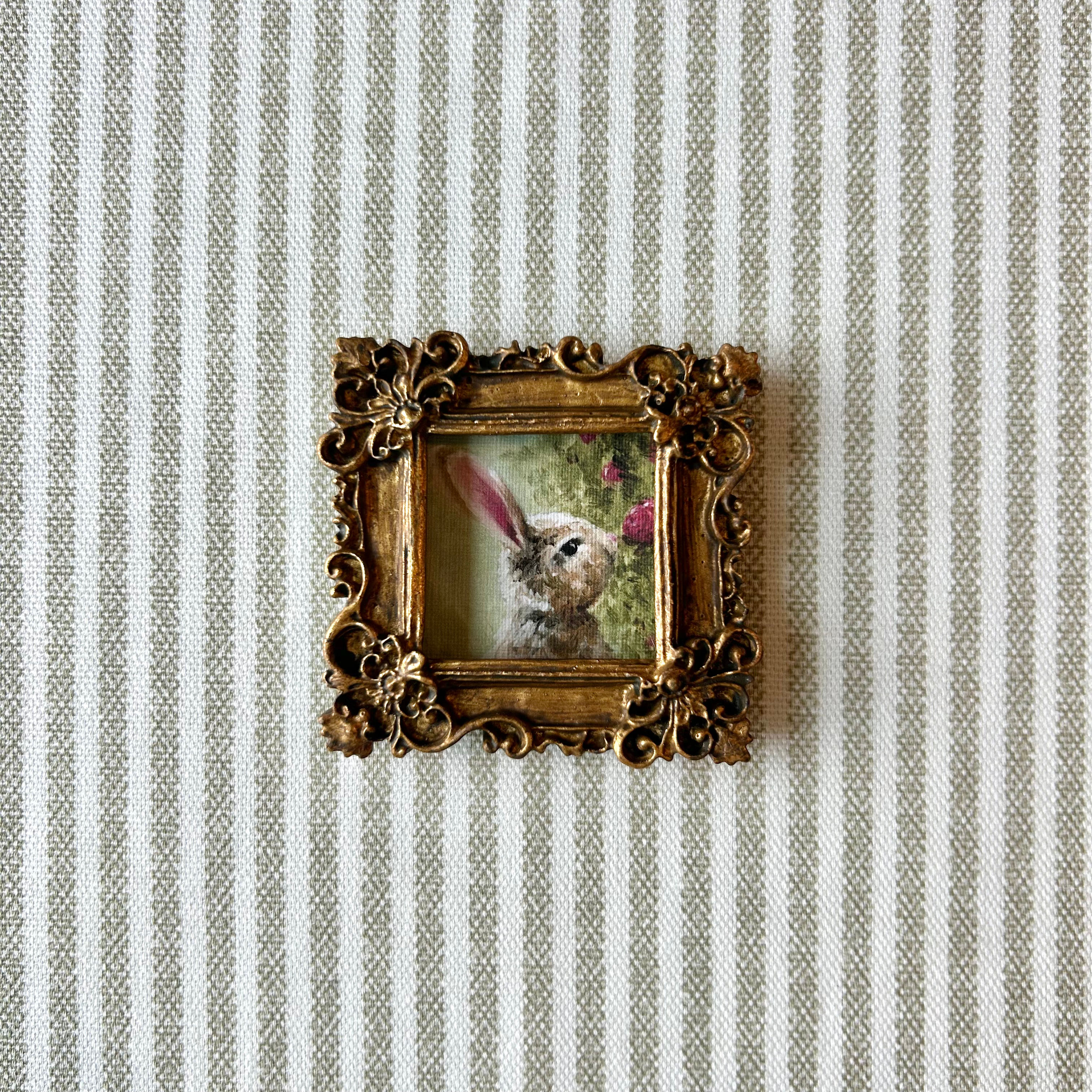 Mini Gallery Magnet, “Among Strawberry Bushes”