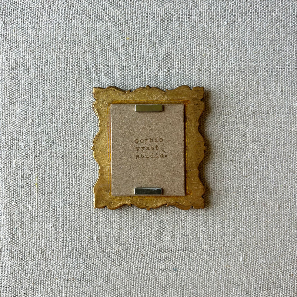 Thumbnail: Mini Gallery Magnet, “Hopeless Romantic”